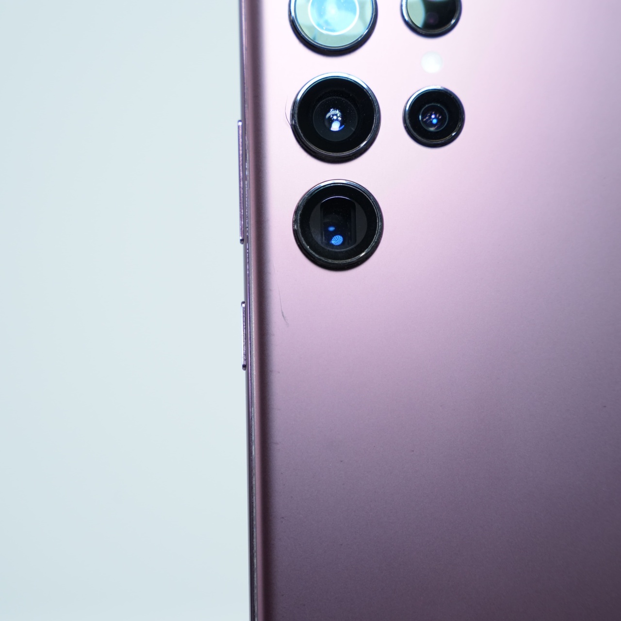 Telefon Samsung Galaxy S22 Ultra 128GB, Burgundy - imagine 5