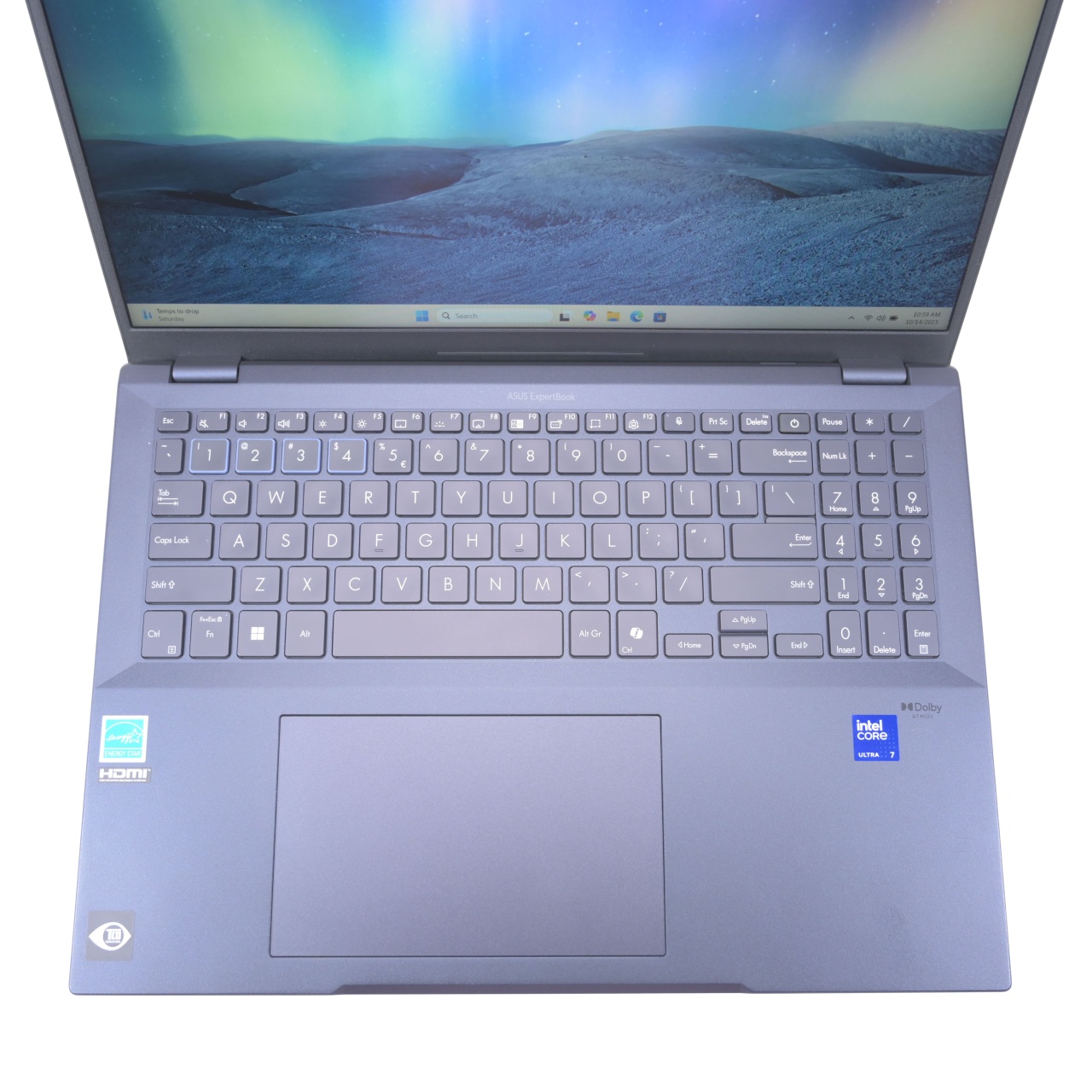 Laptop Asus ExpertBook (B5604CMA-Q90091X), Intel Core Ultra 7 155H, Rezolutie 1920 x 1200, 16