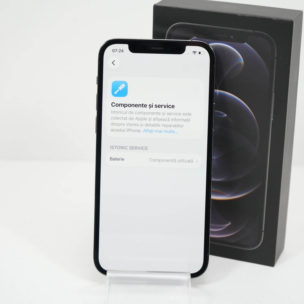 Telefon Apple iPhone 12 Pro 128GB, Graphite - imagine 8