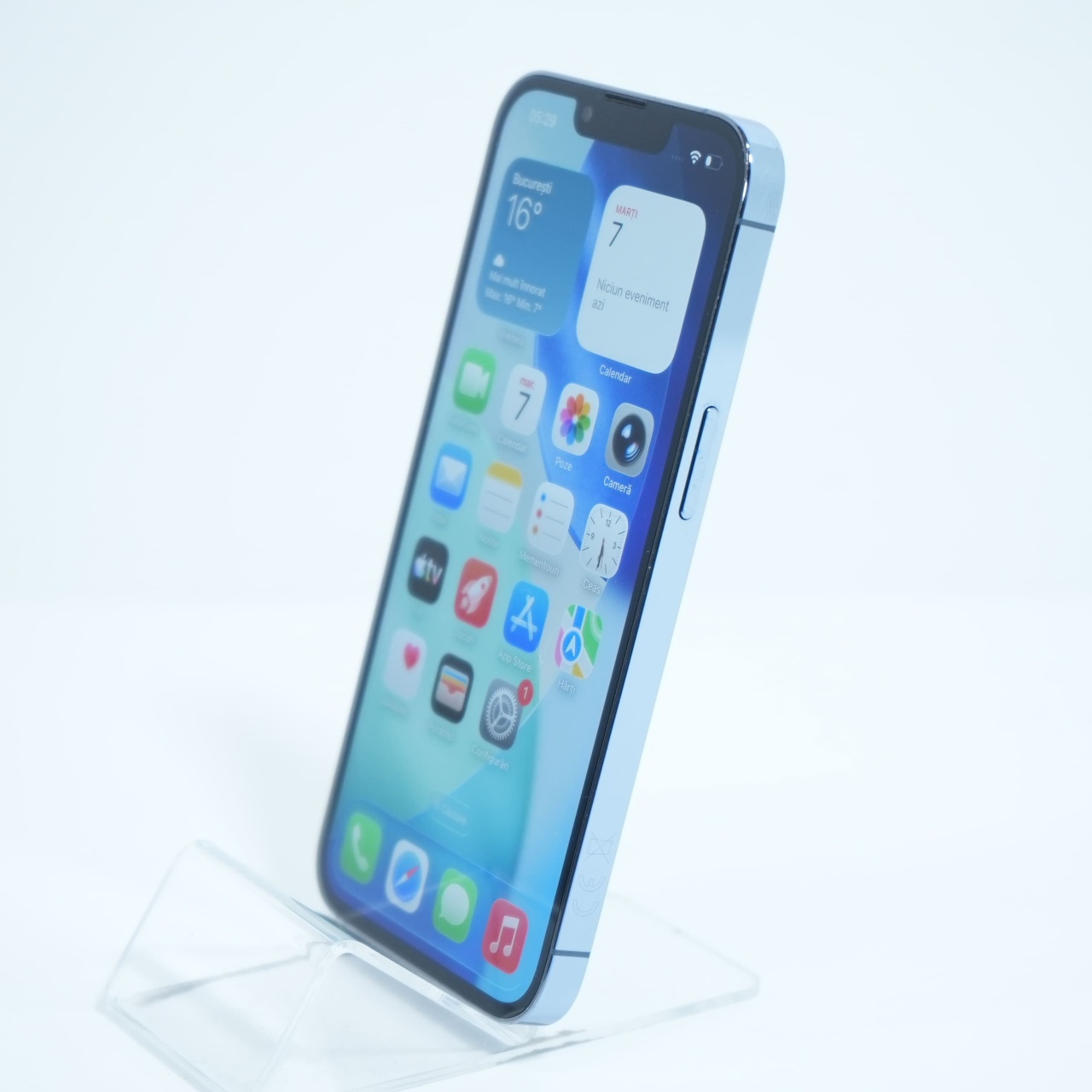 Telefon Apple iPhone 13 Pro 256GB, Sierra Blue - imagine 3