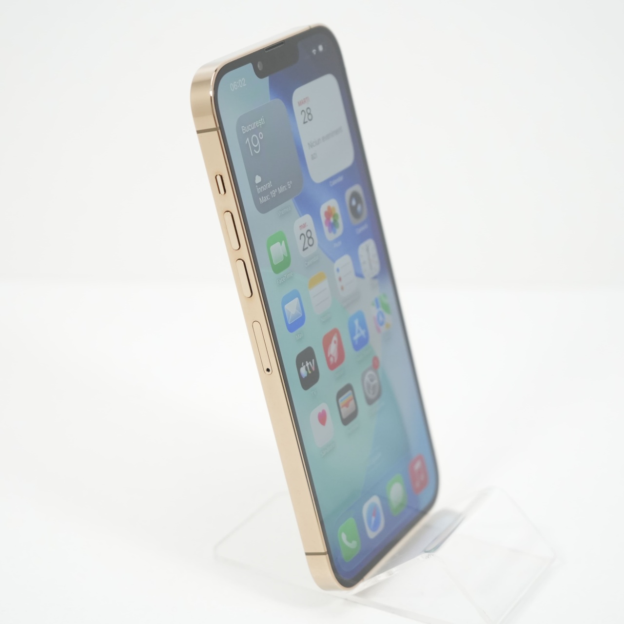 Telefon Apple iPhone 13 Pro Max 256GB, Gold - imagine 4