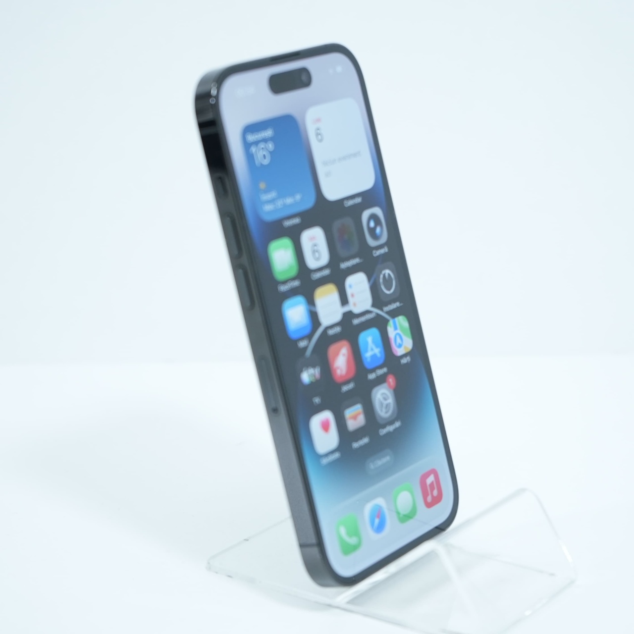 Telefon Apple iPhone 14 Pro 128GB, Space Black - imagine 4