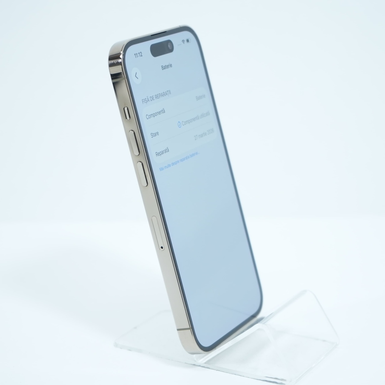 Telefon Apple iPhone 14 Pro 512GB, Gold - imagine 4