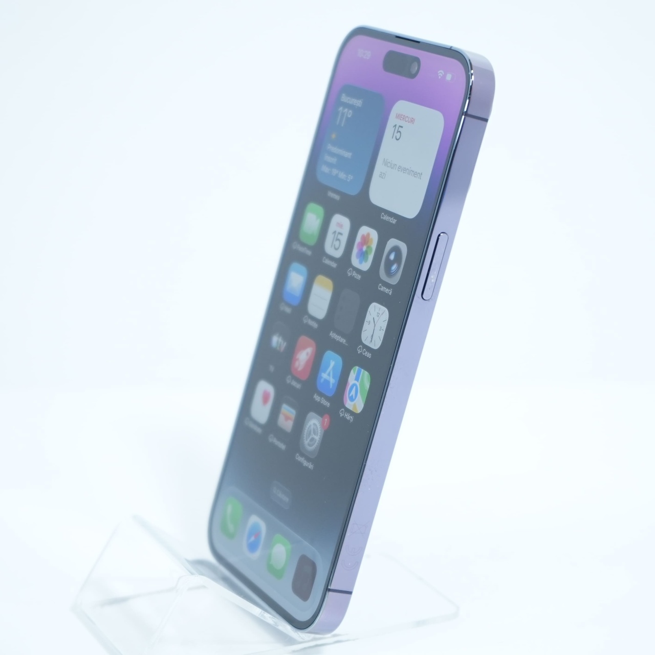 Telefon Apple iPhone 14 Pro Max 128GB, Deep Purple - imagine 3