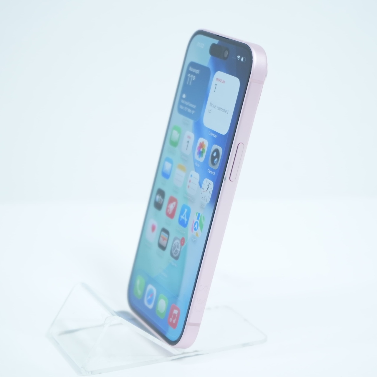 Telefon Apple iPhone 15 128GB, Pink - imagine 3