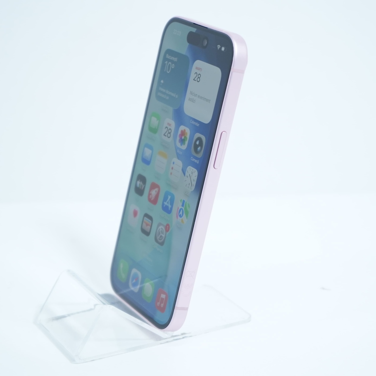 Telefon Apple iPhone 15 128GB, Pink - imagine 3