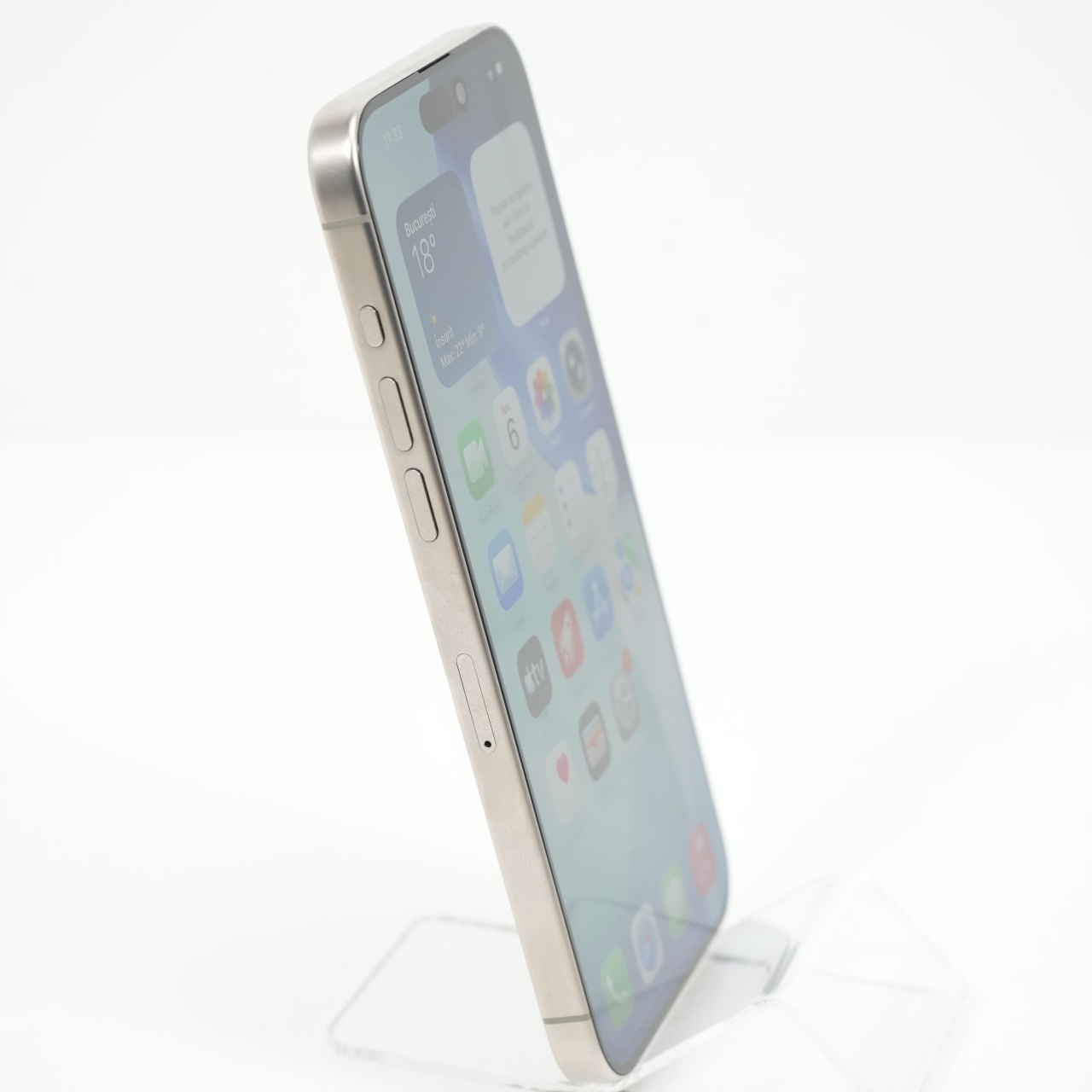 Telefon Apple iPhone 15 Pro Max 256GB, Natural Titanium - imagine 3