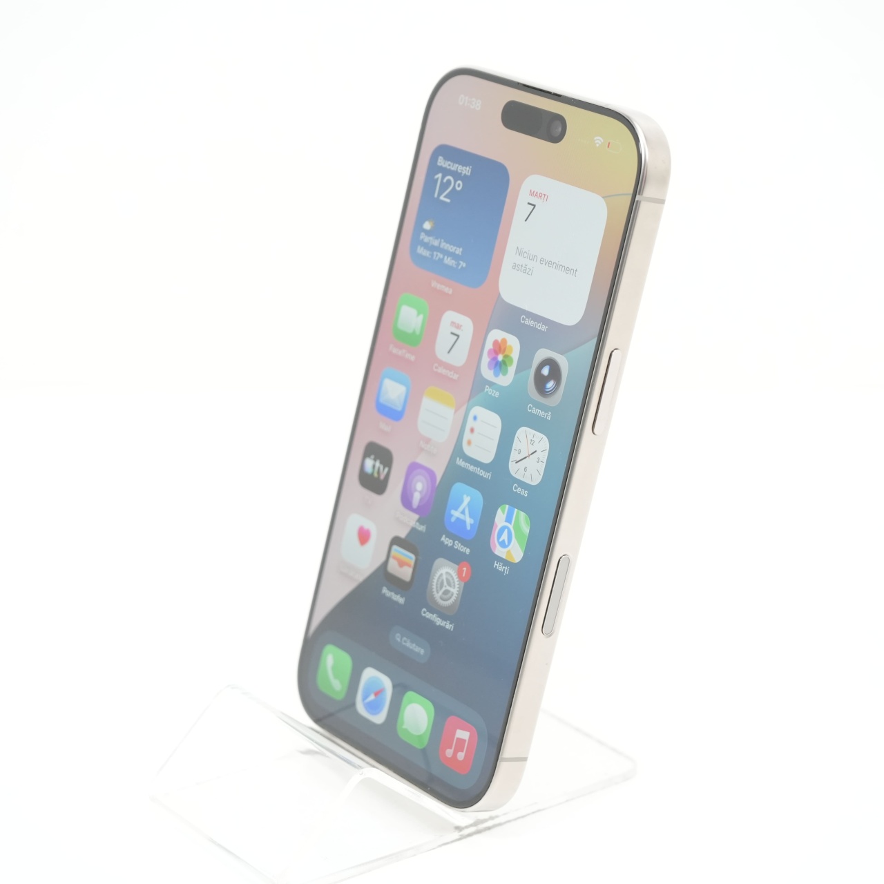 Telefon Apple iPhone 16 Pro 256GB, Natural Titanium - imagine 4