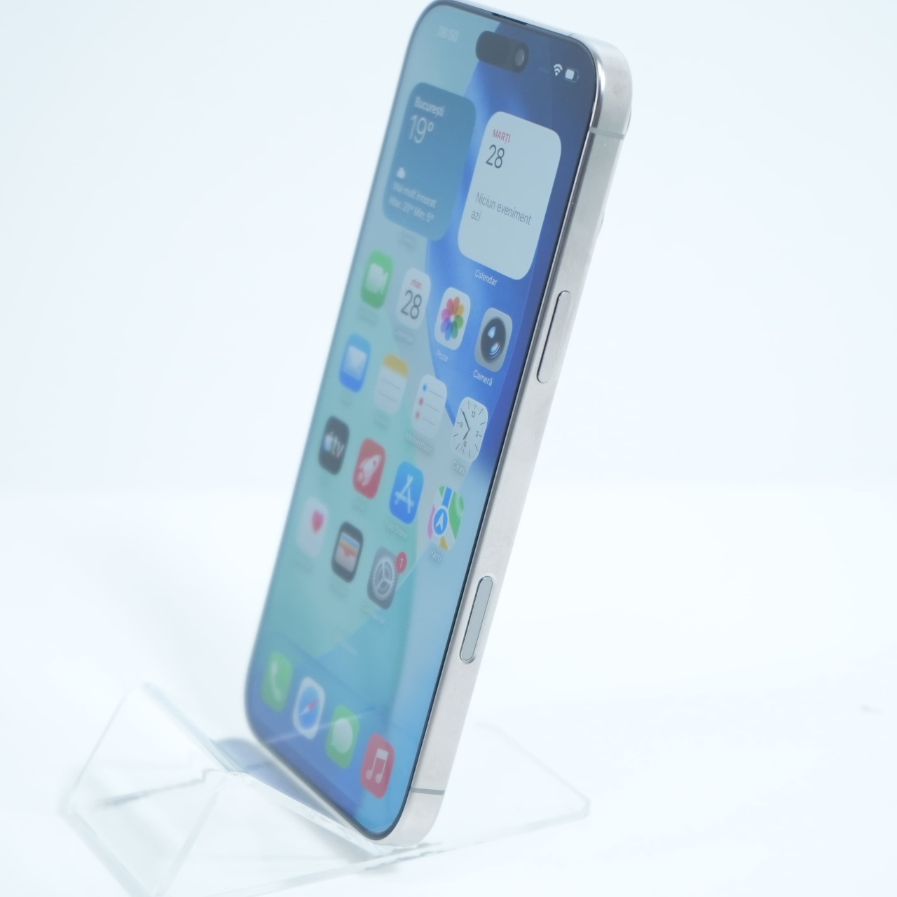 Telefon Apple iPhone 16 Pro Max 256GB, Natural Titanium - imagine 3