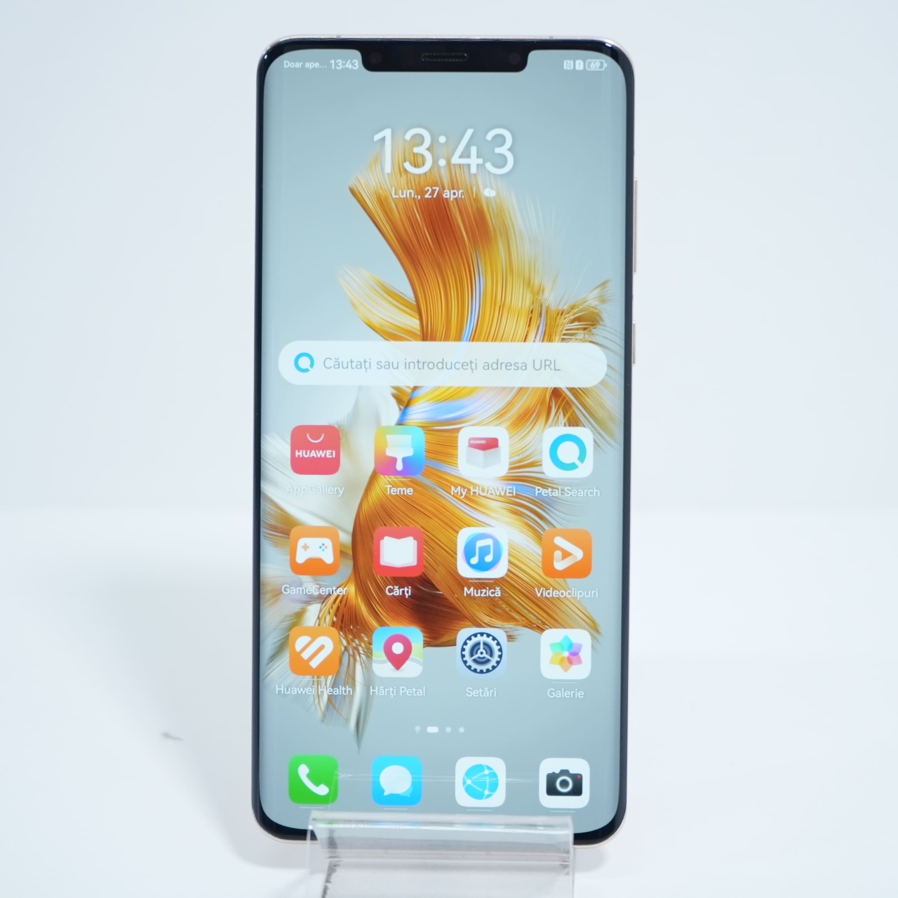 Telefon Huawei Mate 50 Pro, Orange - imagine 8