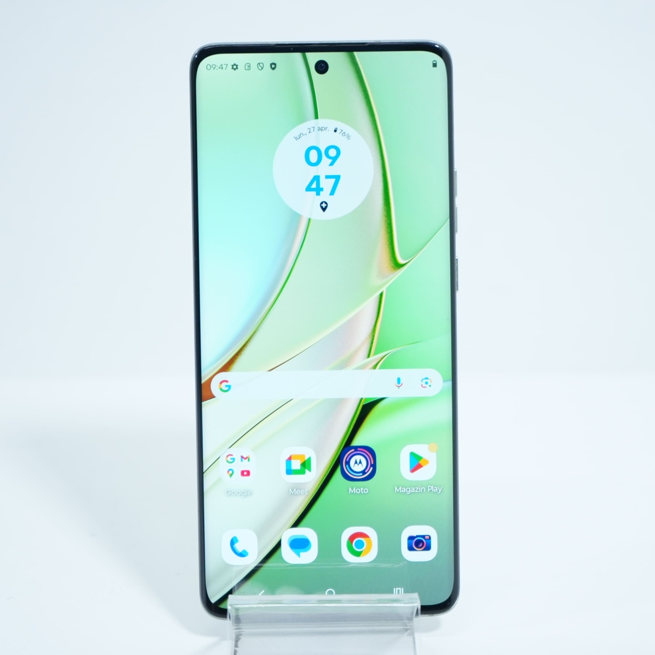 Telefon Motorola Edge 40, Nebula Green - imagine 8