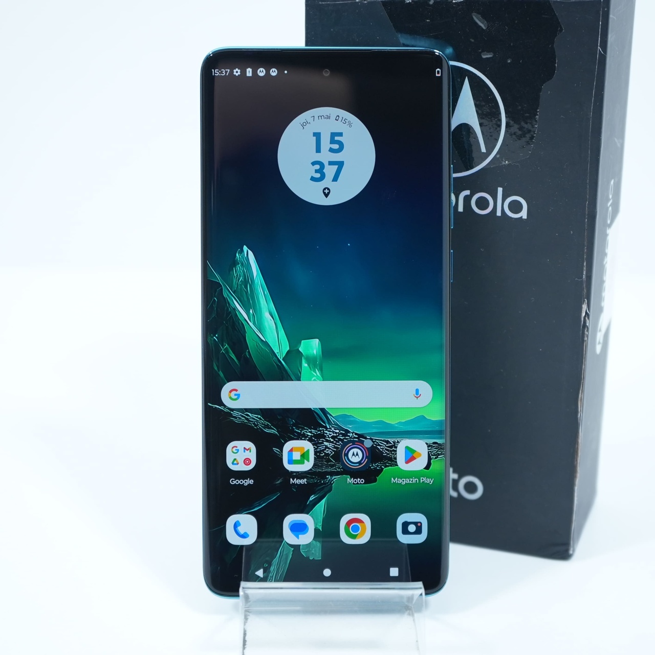 Telefon Motorola Edge 40 Neo 256GB, Soothing Sea - imagine 2