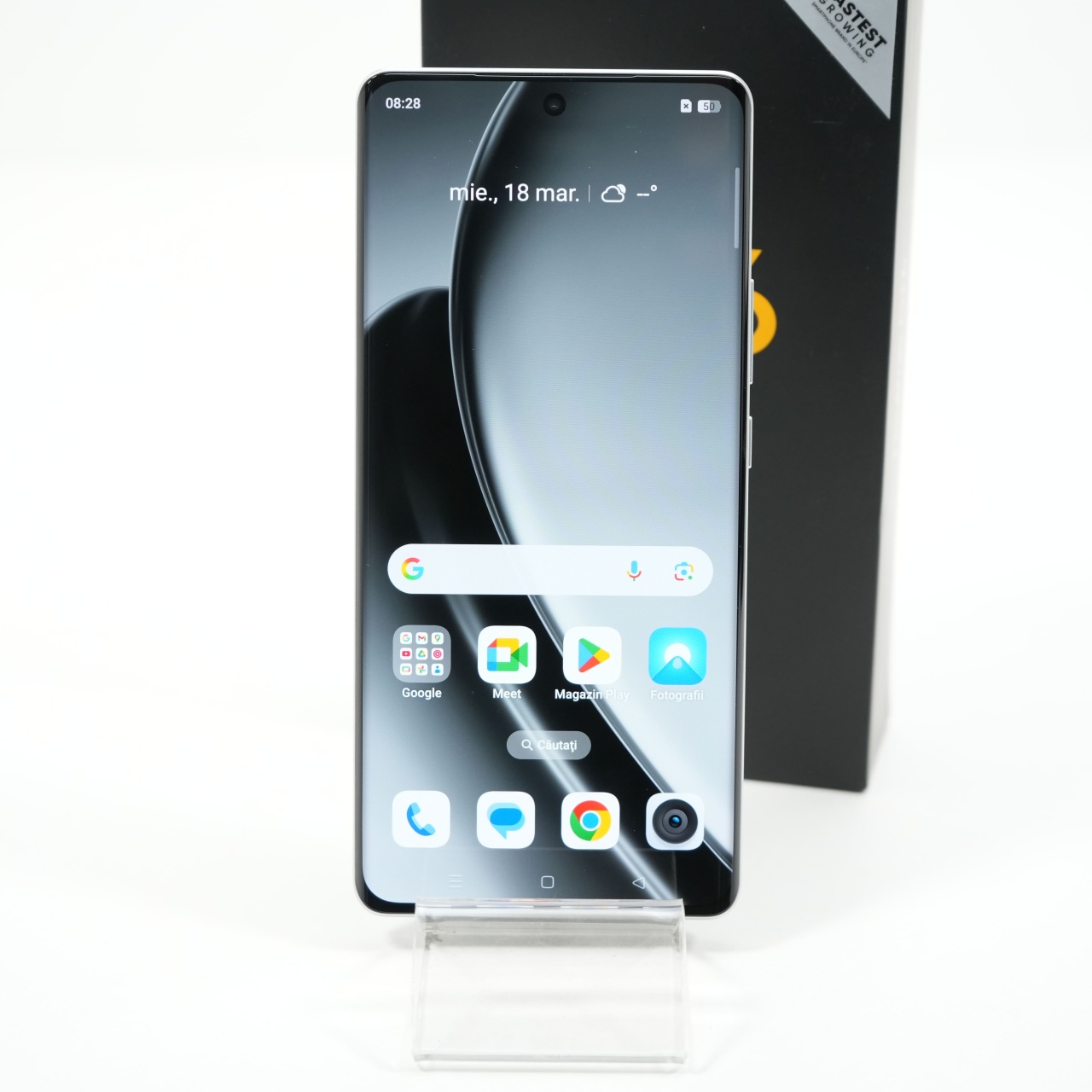 Telefon Realme GT 6 256GB, Fluid Sliver - imagine 7