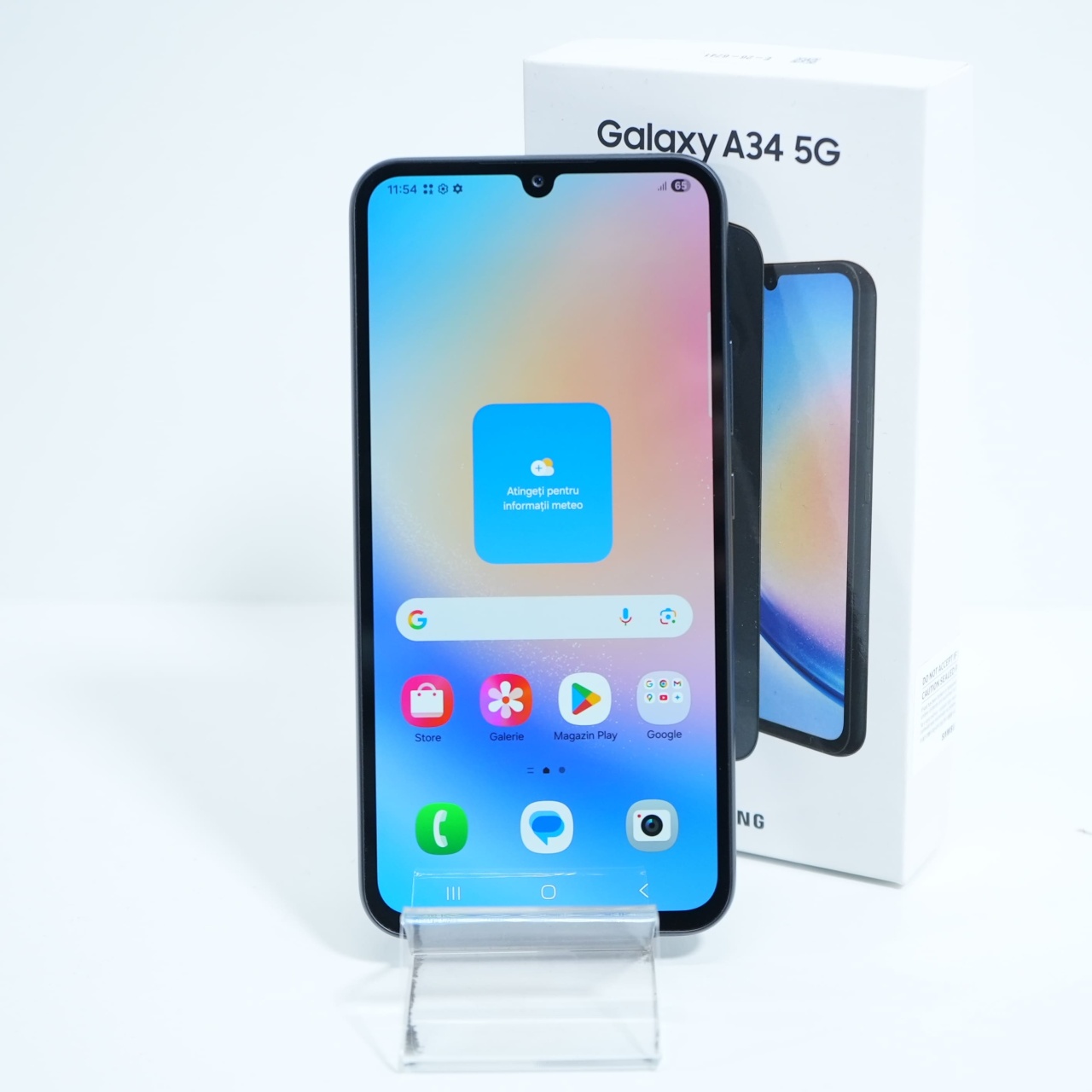 Telefon Samsung Galaxy A34 128GB, Graphite - imagine 2