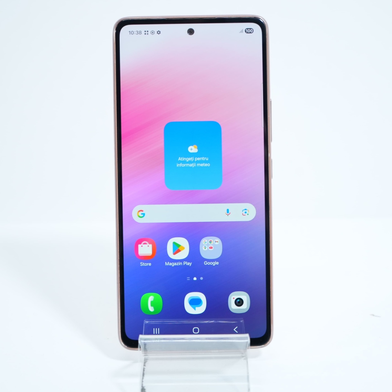 Telefon Samsung Galaxy A53, Peach - imagine 8