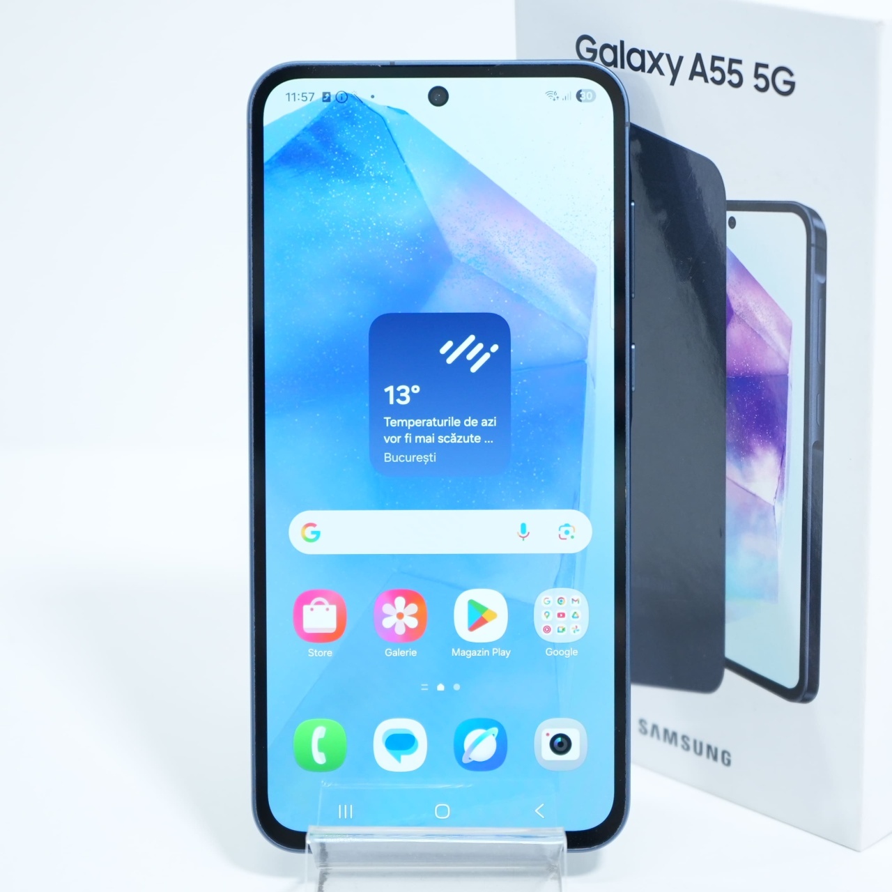 Telefon Samsung Galaxy A55, Navy - imagine 2