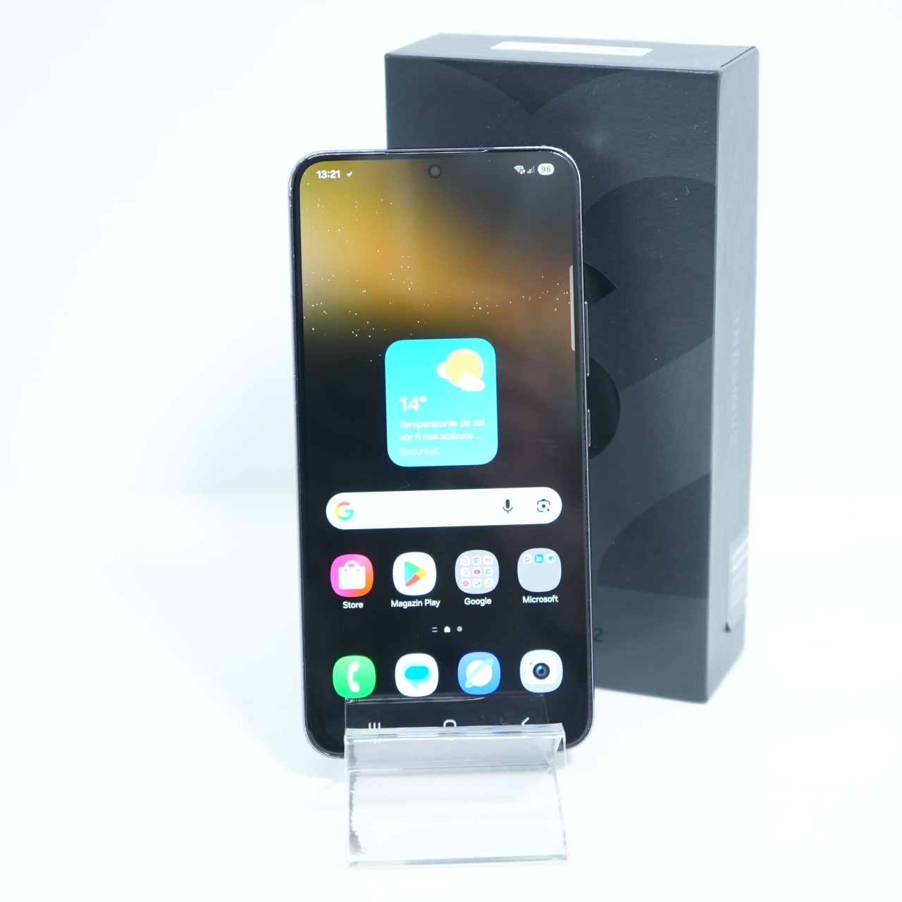 Telefon Samsung Galaxy S22 128GB, Phantom Black - imagine 2