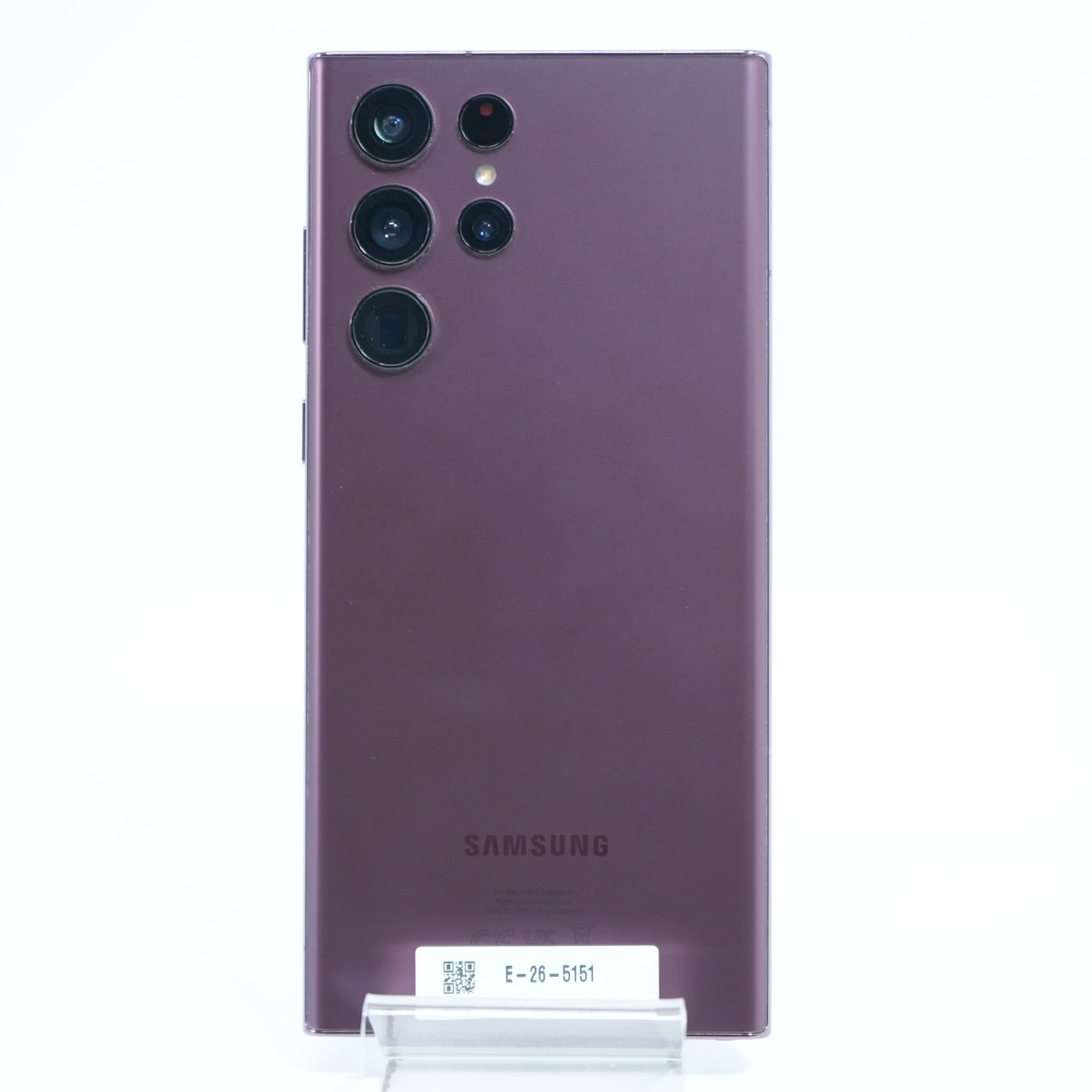 Telefon Samsung Galaxy S22 Ultra 128GB, Burgundy - imagine 2