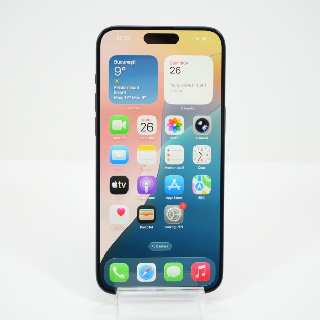 Telefon Apple iPhone 15 Pro Max 256GB, Blue Titanium