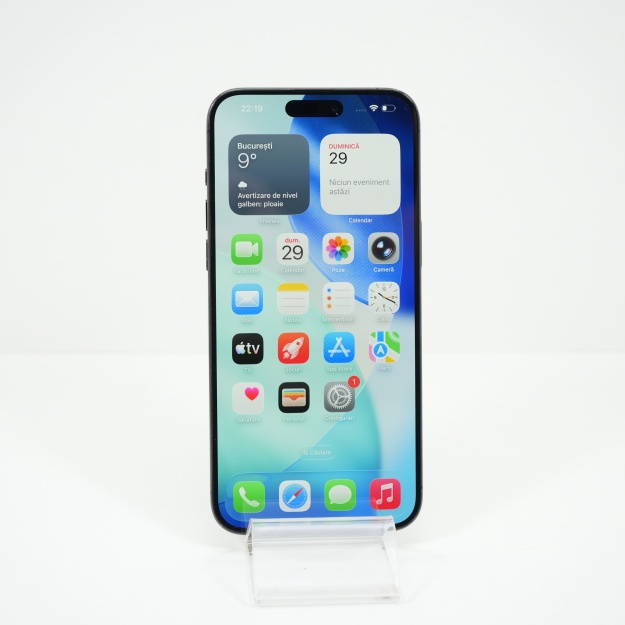 Telefon Apple iPhone 15 Pro Max 256GB, Black Titanium