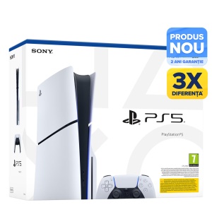Consola PlayStation 5 Slim (PS5) 1TB, E-Chassis, White - Img 2