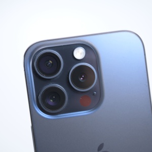 Telefon Apple iPhone 15 Pro 128GB, Blue Titanium
