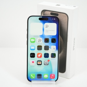 Telefon Apple iPhone 15 Pro 128GB, Natural Titanium