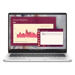 Laptop DELL Pro 14 PC14250, Intel Core Ultra 7 265U, 14", Rezolutie 1920 x 1200, 16 GB DDR5, SSD de 512 GB, Intel Graphics
