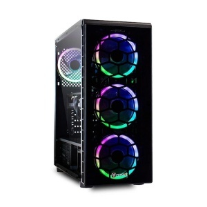 Unitate Pc Fierce Pc, Intel Core i5-10400F, 16 GB DDR4, SSD de 240 GB, HDD de 1 TB, Nvidia GeForce GTX 1650