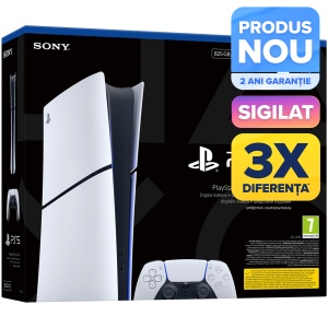Consola PlayStation 5 Slim Digital Edition (PS5) 825GB, E-Chassis, White
