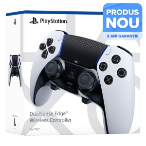 Controller wireless Sony DualSense Edge pentru PlayStation 5 (PS5), White