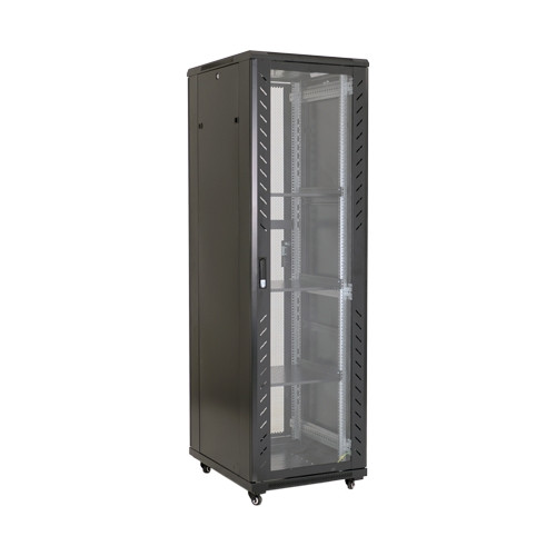 Rack podea 42U 19' 800x1000, negru - ASYTECH Networking ASY-42U-8010S