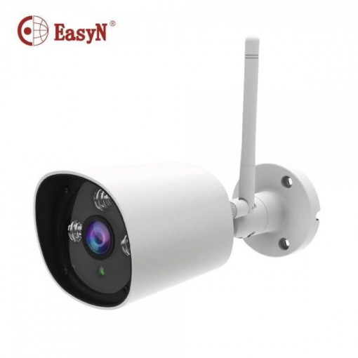 Camera inteligenta cu IP de exterior, rezistenta la apa EasyN