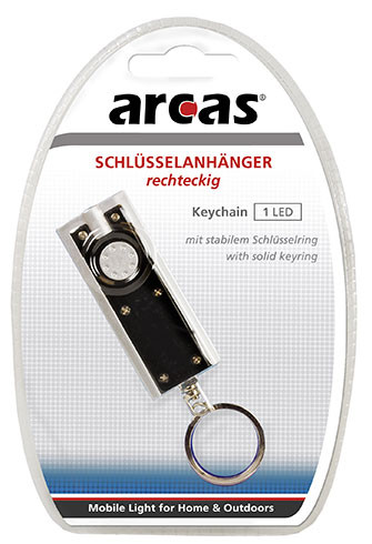 Arcas Germania lanterna breloc 1 led Rectangle-Keychain (24/240) EOL - oferta