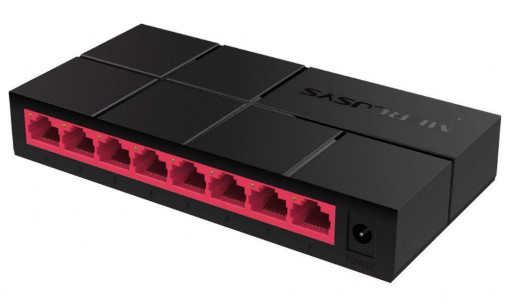Switch Mercusys MS10G8, 8 Porturi, 10/100/1000 Mbps