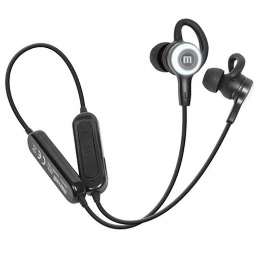 Maxell casca digital stereo Halo illuminated Bluetooth + Microfon black EB-BT 348178