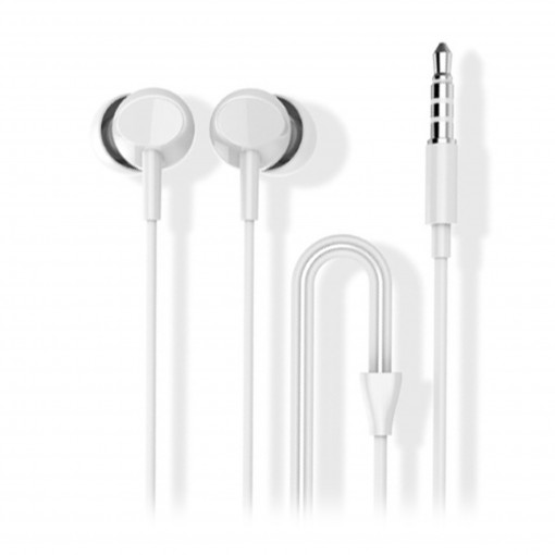 Casca digital stereo + microfon Golf M16 alb
