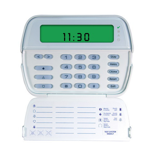 Tastatura LCD cu iconuri + modul receptor radio - DSC