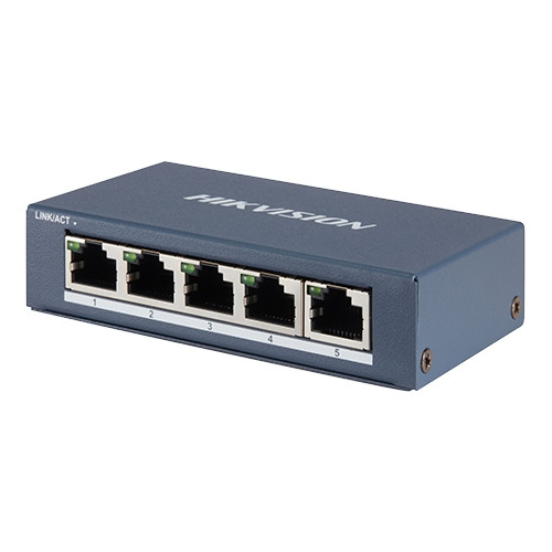Switch 5 porturi Gigabit - HIKVISION DS-3E0505-E