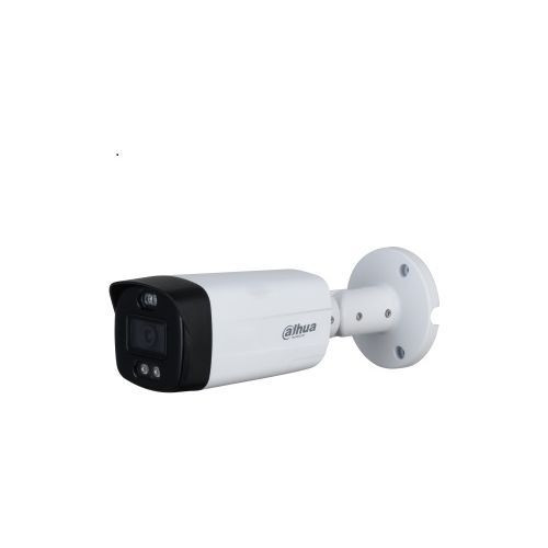 Camera de supraveghere, bullet, analogica, Smart Dual Illuminators TiOC, lumina alba 40m, 3.6 mm, 4K, microfon, IP67, Dahua HAC-ME1809TH-A-PV-0360B