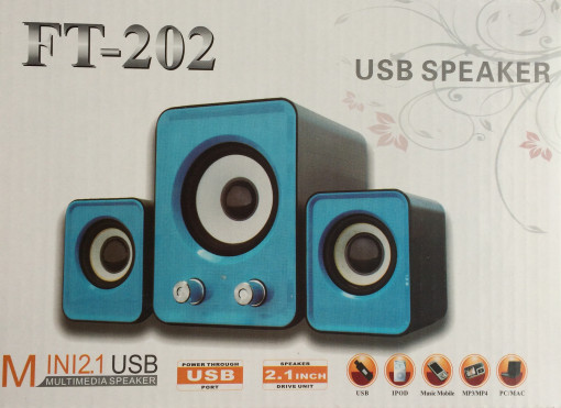 Sistem audio 2.1 FT-202 TED300426