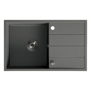 Granitna sudopera Valterra LYON u Tamno Sivoj boji 780x480 mm