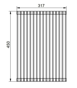 Prestige Rolo Podloga 45x31 crna - Img 2