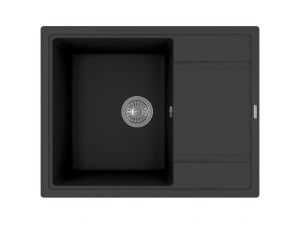 SET Granitna sudopera Florentina Lipsi 650 sa SanDonna Charlotte Slavinom– Crna mat - Img 2
