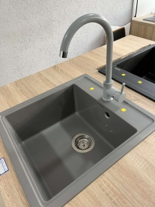 Granitna sudopera Dr Gans, model Nika 470 boja siva