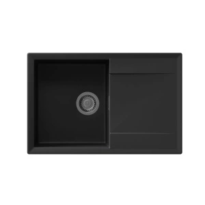 Set Granitna sudopera Florentina Tivoli 740 sa zlatnom slavinom  - Img 2