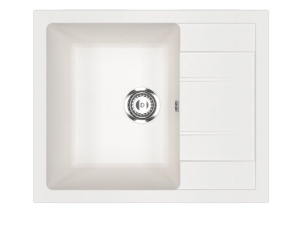 Bela Granitna sudopera Ulgran U607 – 65×50×20 cm