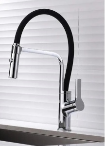 Kuhinjska slavina ANDRA -Chrome/Crna