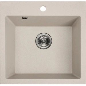 Granitna sudopera Valterra NIKO 490 u Bez boji 49x49 cm