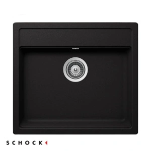Granitna Sudopera SCHOCK NEMO N-100 u crnoj boji dimenzije 57×51 cm